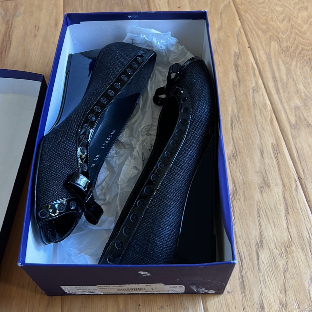 Stuart Weitzman, Size 8.5, Picasa Wedge, Only Wor… - image 5